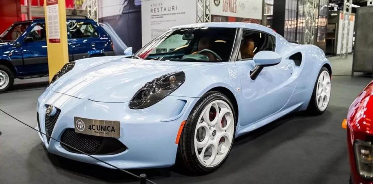 Η επετειακή Alfa Romeo 4C Unica