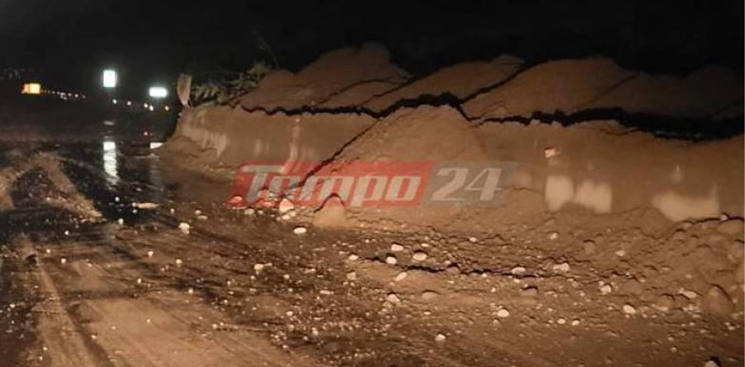 Κλειστή παραμένει η παλαιά εθνική οδός Πατρών-Αθηνών - "Μάχη" των συνεργείων στην Ολυμπία Οδό για να δοθεί το ρεύμα προς Κόρινθο (photos)