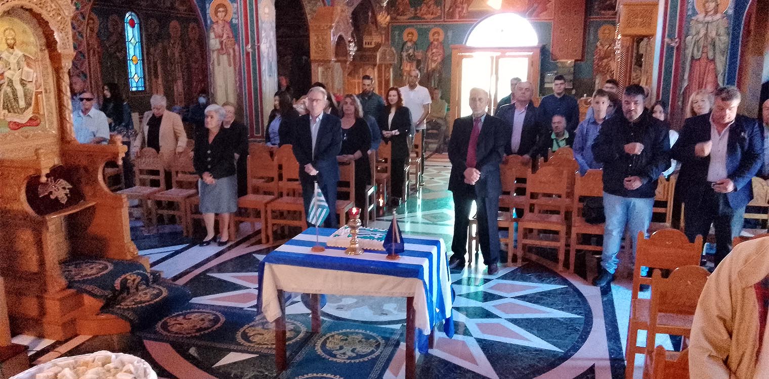 Τιμήθηκε στο Φραγκαπήδημα για 25η χρονιά η μνήμη και η θυσία των Ηλείων πεσόντων του 1940