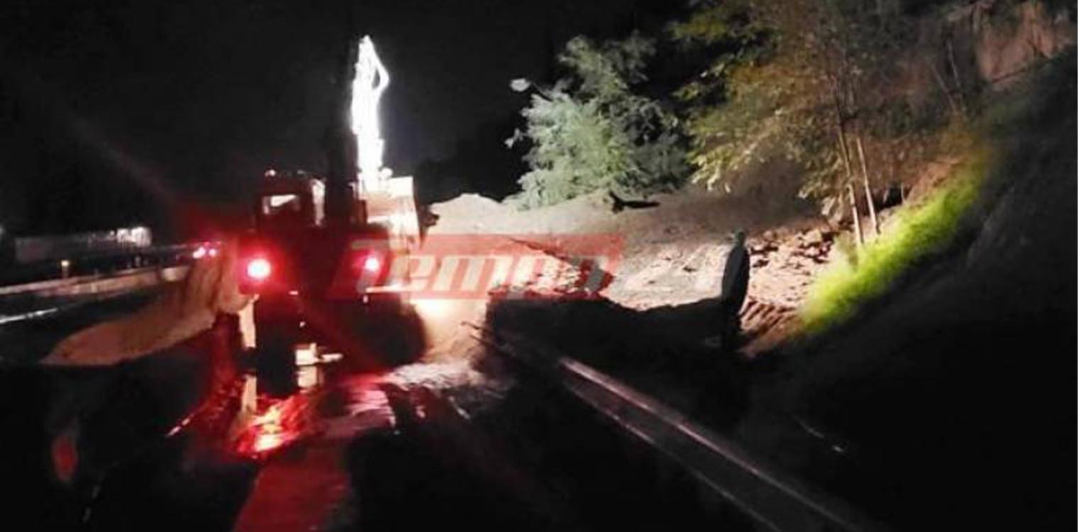 Αχαΐα: Μάχη με το χρόνο δίνουν τα συνεργεία για την πλήρη αποκατάσταση της κυκλοφορίας στην Ολυμπία Οδό