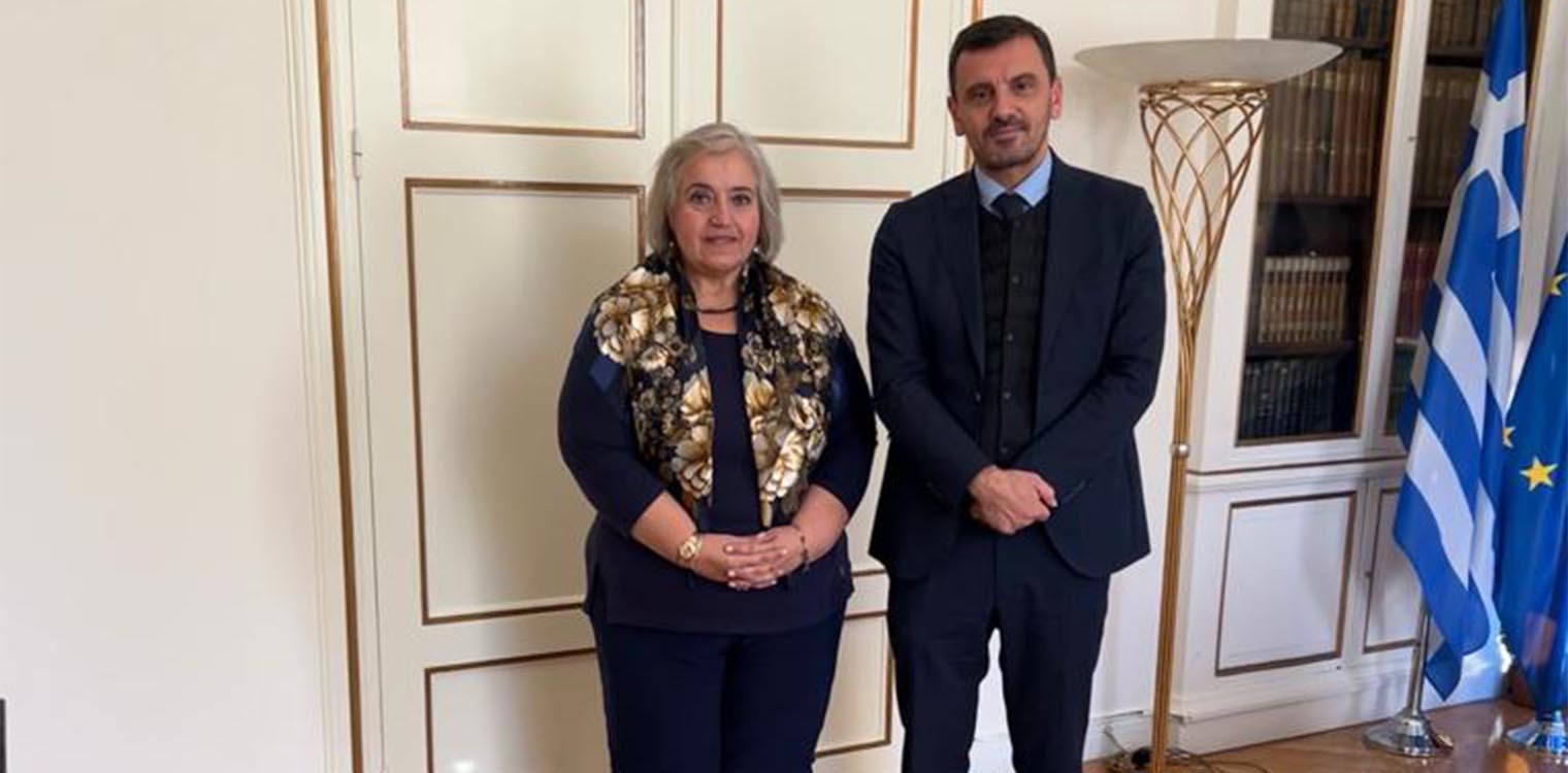 Συνάντηση Νικολακόπουλου με την Υφυπουργό Εξωτερικών: Διεθνείς εξελίξεις και προστασία των ανθρωπίνων δικαιωμάτων στην ατζέντα