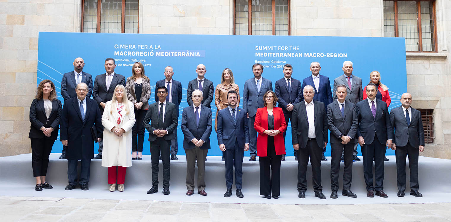 Συμμετοχή του Αντιπεριφερειάρχη, Φ. Ζαΐμη στη «Σύνοδο Κορυφής για την Μακροπεριφέρεια της Μεσογείου» στη Βαρκελώνη