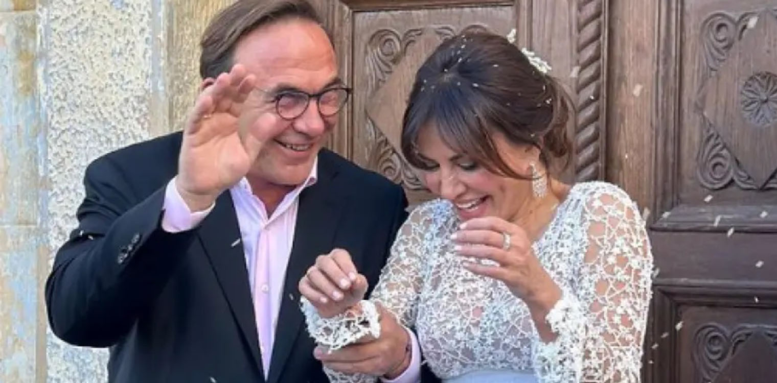 Δήμητρα Ματσούκα - Πέτρος Κόκκαλης: Βίντεο και φωτογραφίες από τον γάμο τους