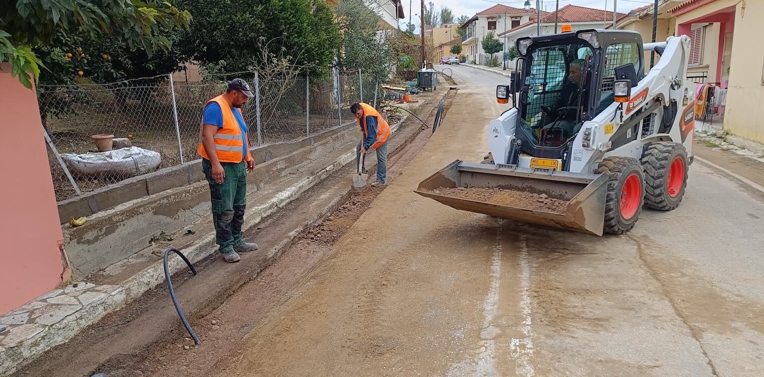 Αντικατάσταση δικτύου ύδρευσης στις Κοινότητες Πελοπίου, Χελιδονίου και Καυκανιάς