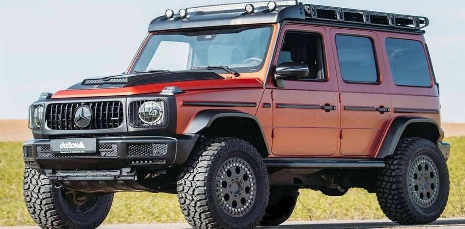 H σκληροτράχηλη Mercedes G-Class της delta4×4