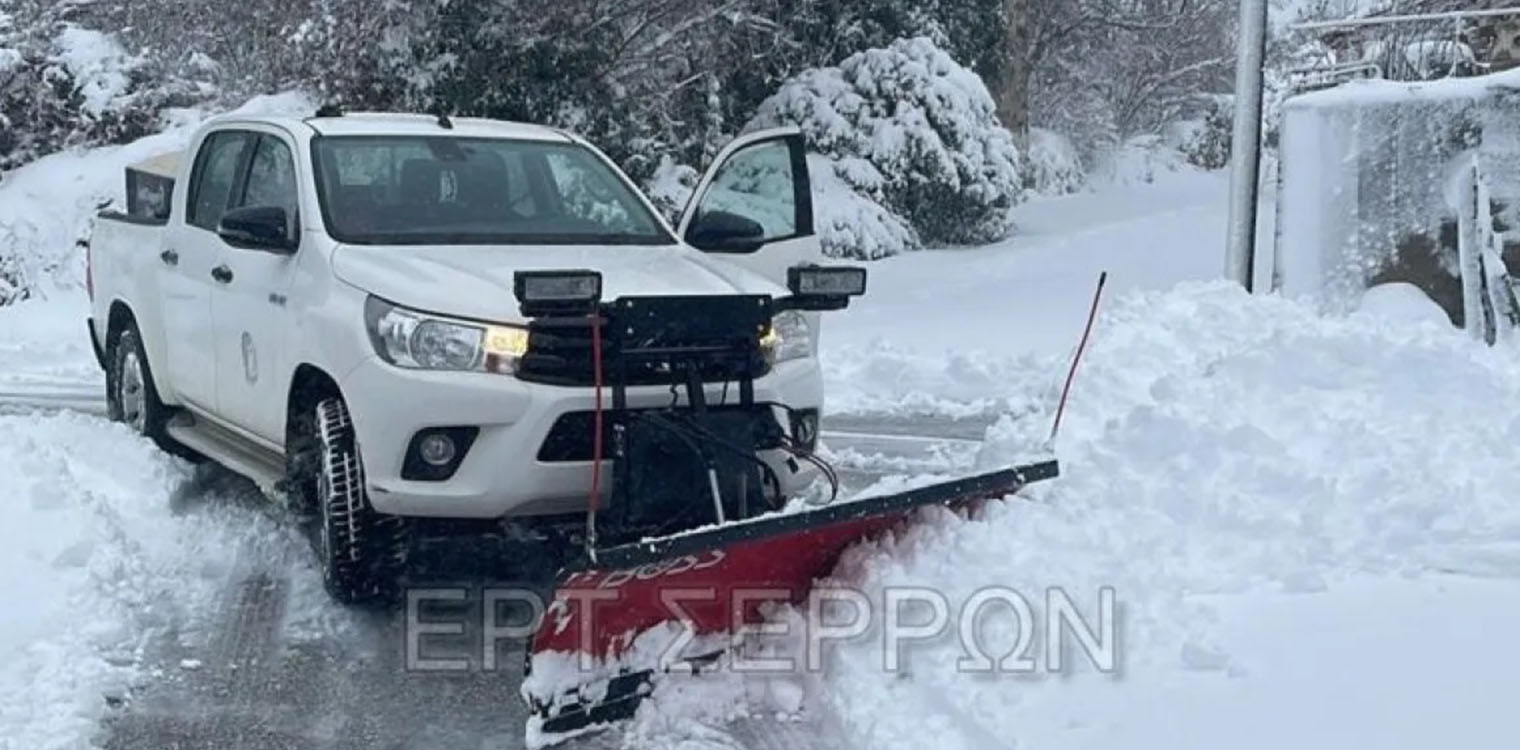 Στα λευκά Σέρρες, Κόνιτσα, Ζαγόρι και Μέτσοβο - Δείτε φωτογραφίες