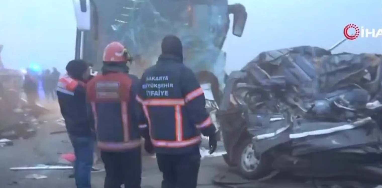 Φονική καραμπόλα με 7 οχήματα στην Τουρκία: Τουλάχιστον 10 νεκροί και 57 τραυματίες (video)