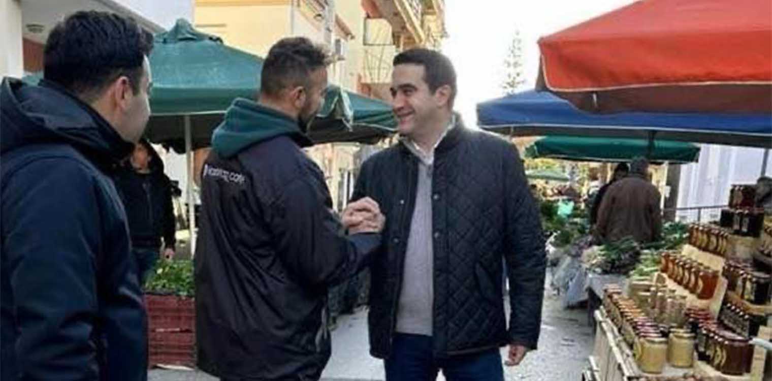 Κοντά στους πολίτες της Ηλείας που δοκιμάζονται από την ακρίβεια ο Μιχάλης Κατρίνης
