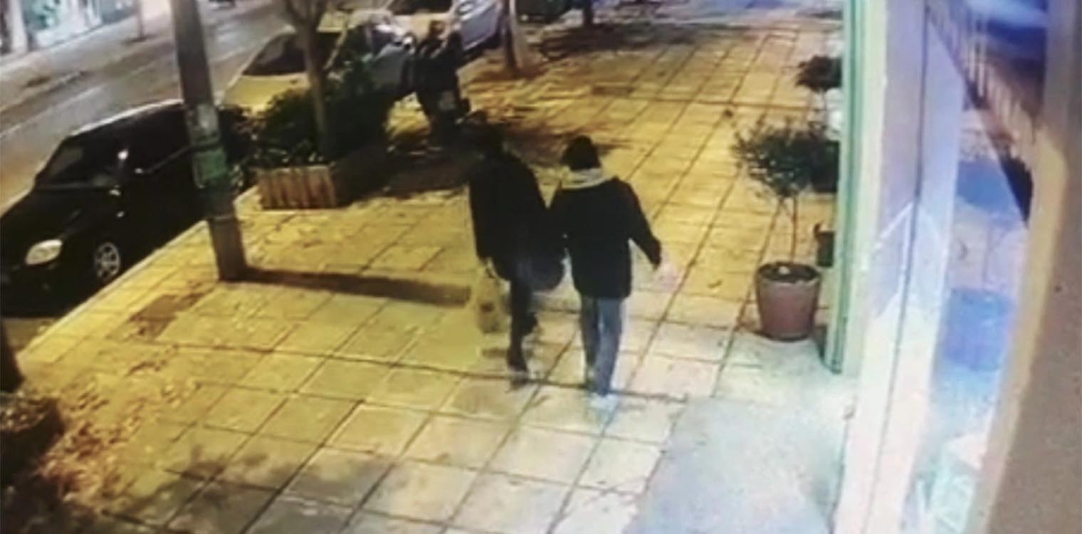 Θεσσαλονίκη: Η 41χρονη Γεωργία χέρι χέρι με τον σύντροφό λίγη ώρα πριν τη δολοφονήσει (video)