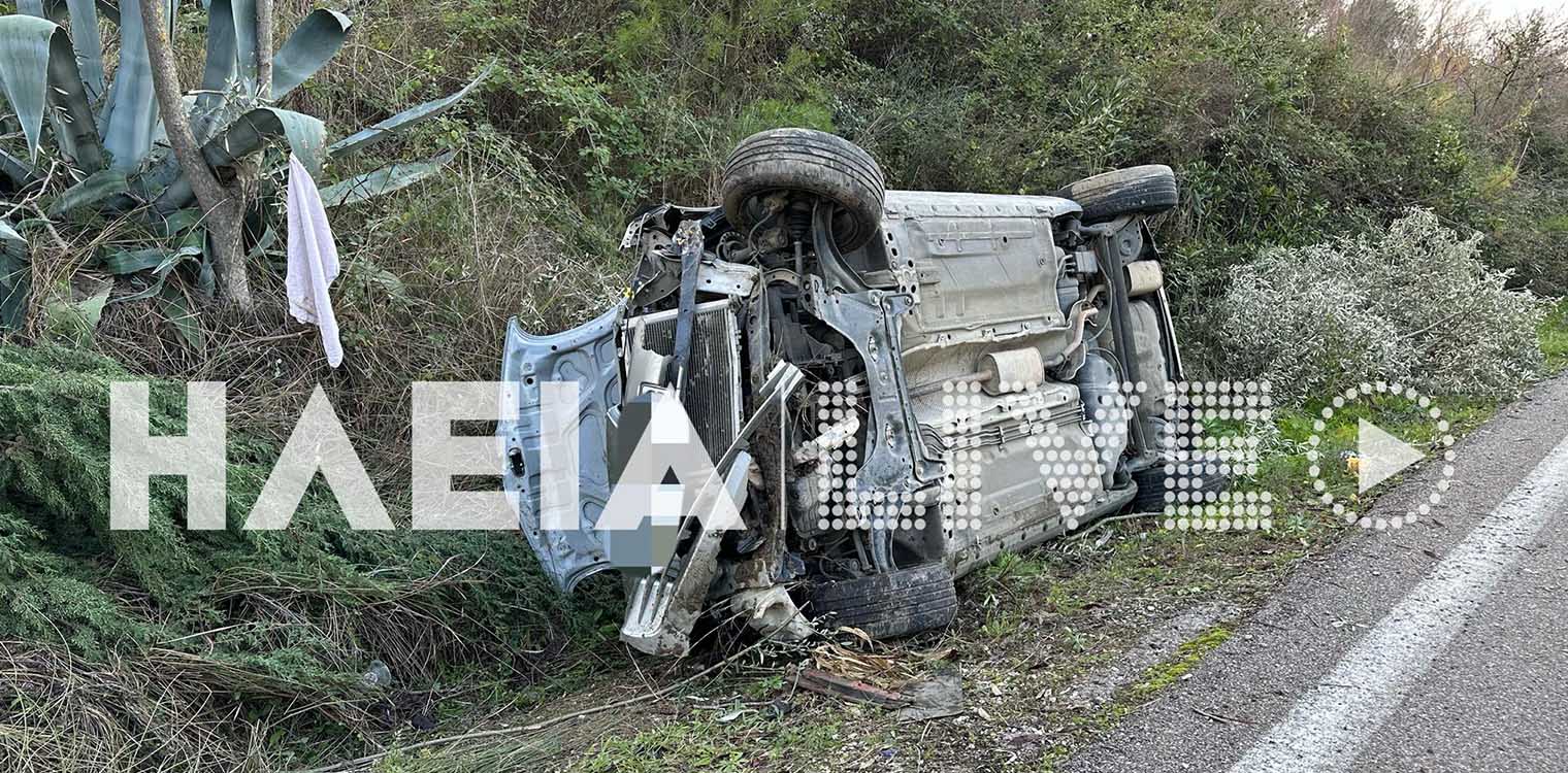 Γραίκας Κρεστένων: Μια κοπέλα ελαφρά τραυματισμένη σε εκτροπή αυτοκινήτου
