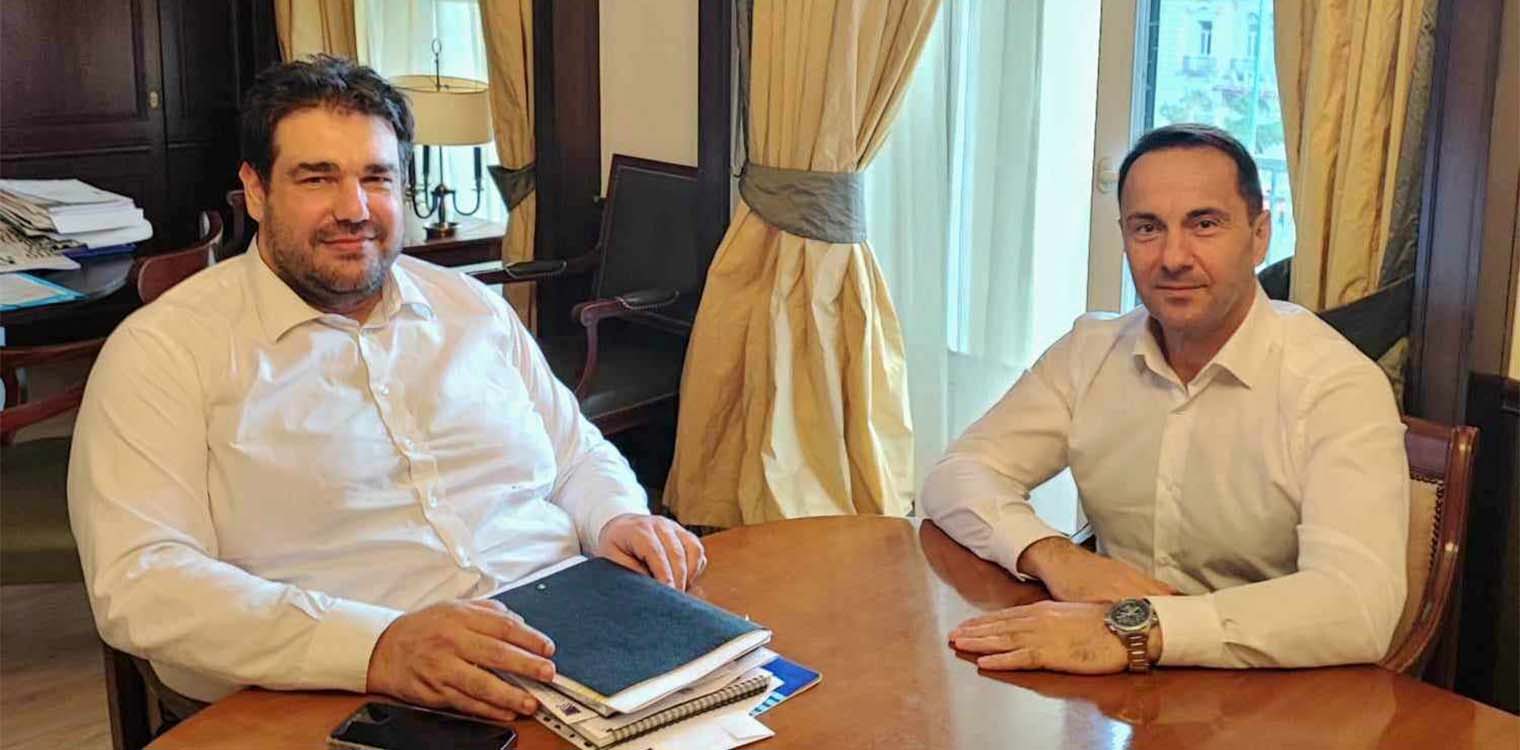 Συνάντηση Μητρόπουλου με τον Αν. Υπουργό Εσωτερικών: Άνω των 700 χιλ. ευρώ η επιπλέον ετήσια ενίσχυση του Δήμου Ζαχάρως