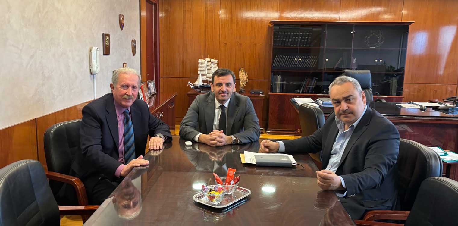 Καστρινός: Συνάντηση με τον Υφυπουργό Προστασίας του Πολίτη κ. Ανδρέα Νικολακόπουλο