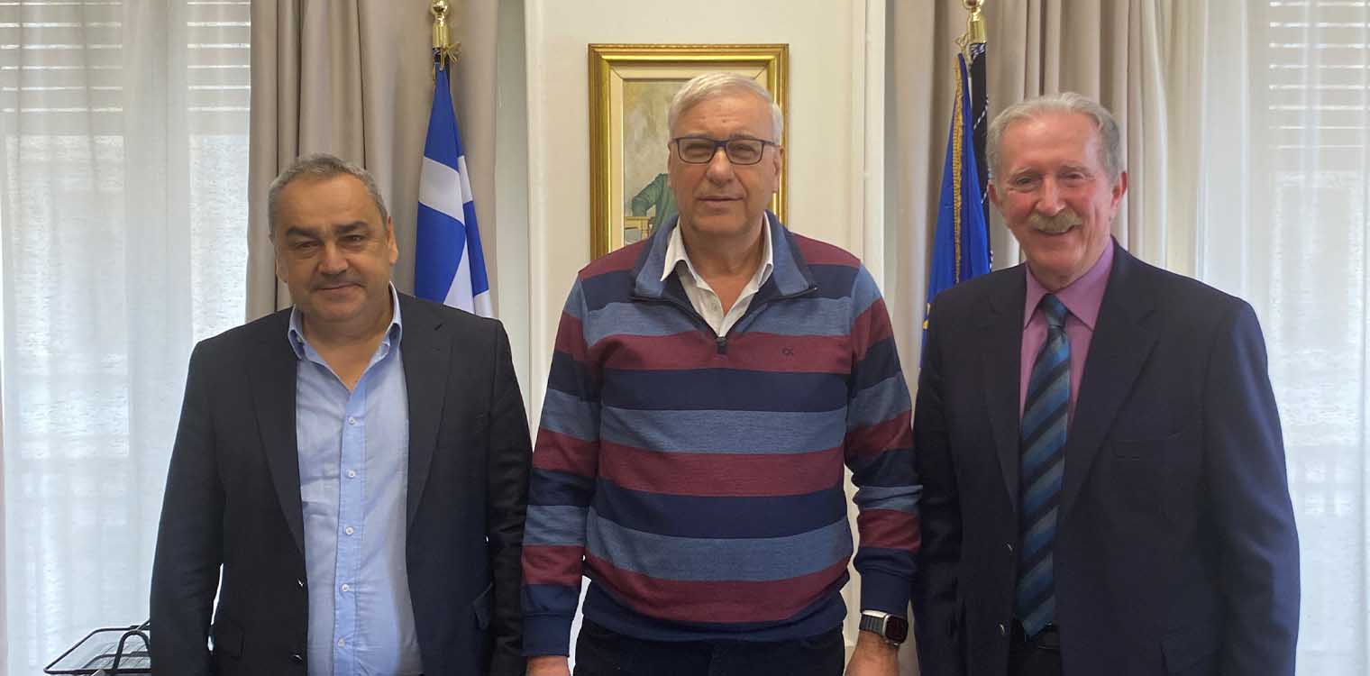 Καστρινός: Συνάντηση με τον Γενικό Γραμματέα Αυτοδιοίκησης και Αποκέντρωσης κ. Μιχάλη Σταυριανουδάκη