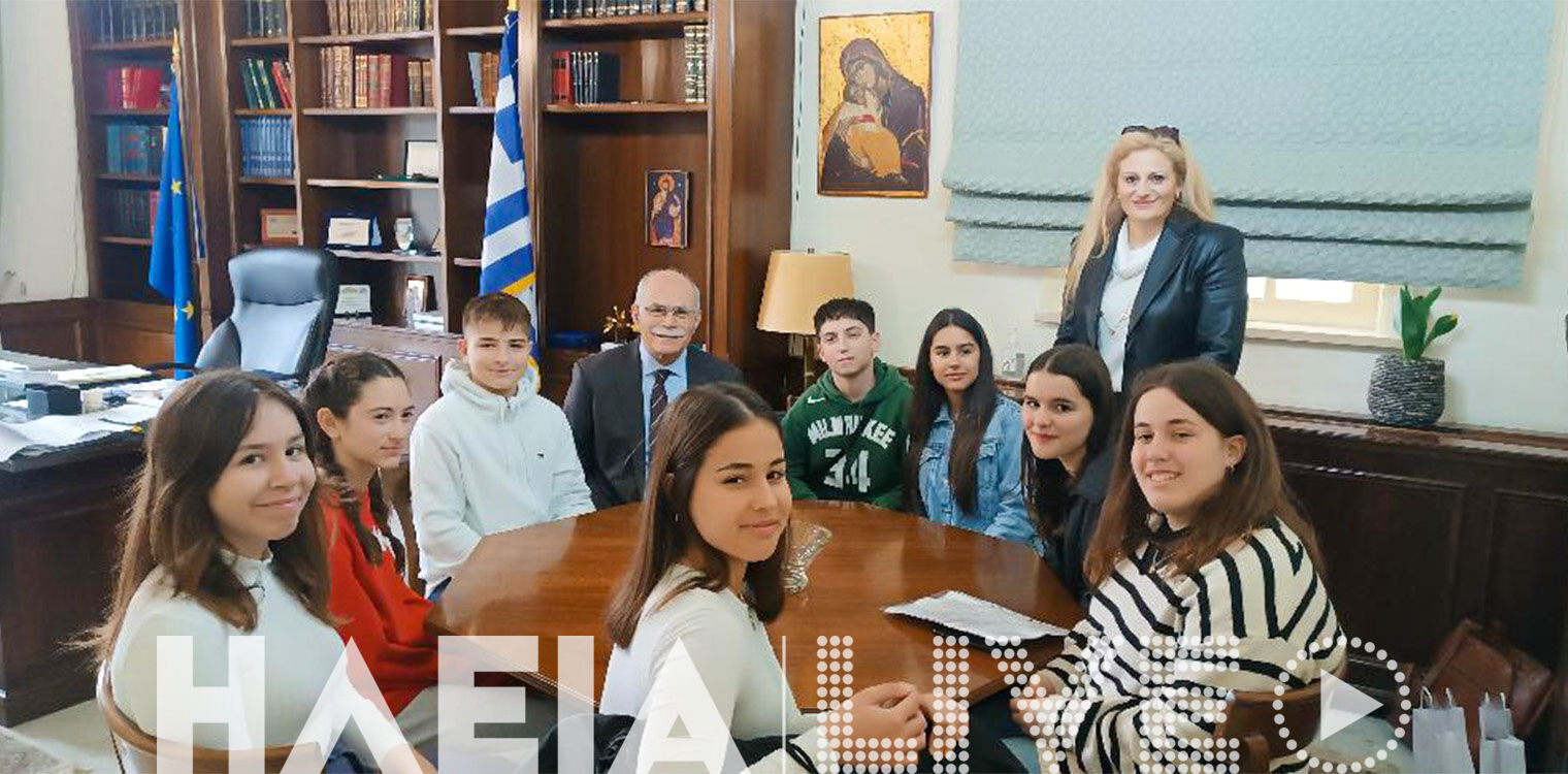 Σχολικό… πρωτοσέλιδο ο Δήμαρχος Πύργου