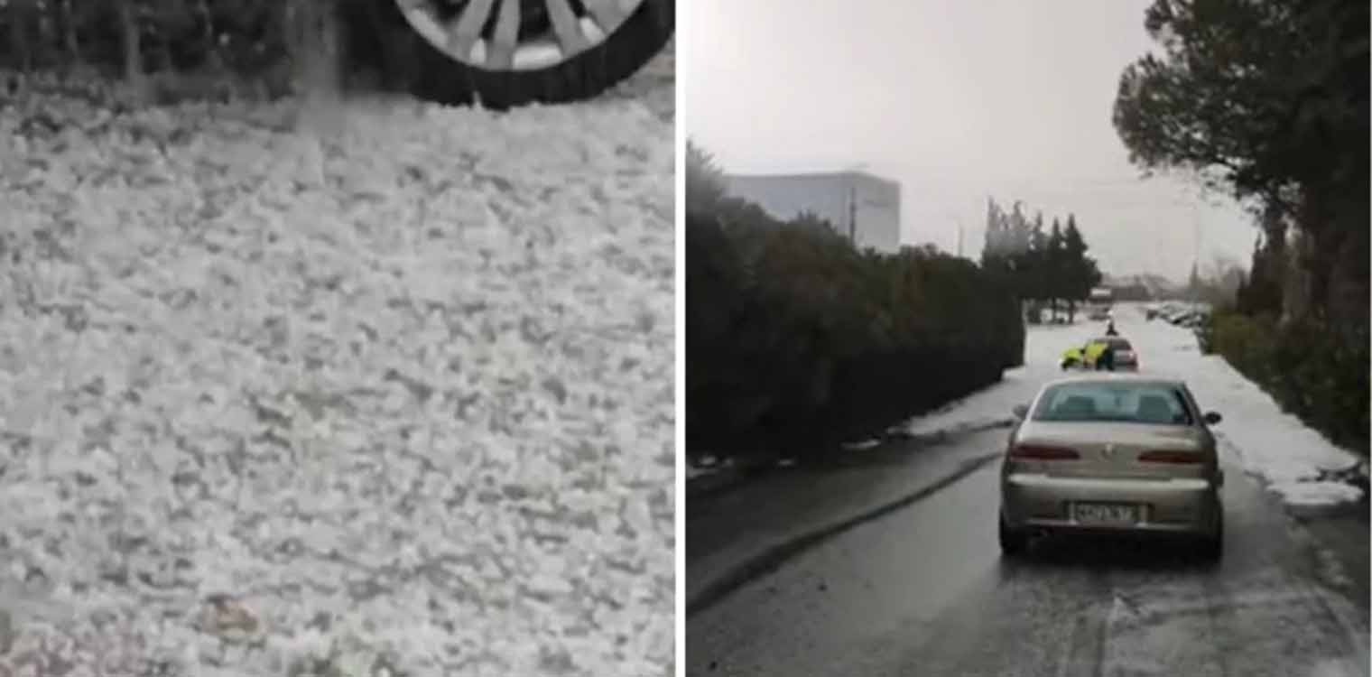 Η χαλαζόπτωση που μοιάζει με... χιονόπτωση - Απίστευτες εικόνες στην Ξάνθη - «Άσπρισε» η πόλη (video)
