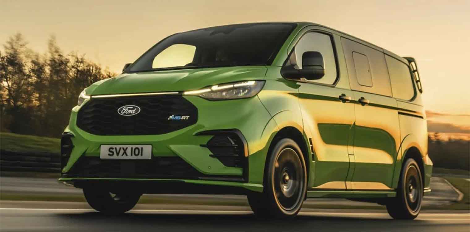 Ένα Ford Transit με αγωνιστικά γονίδια