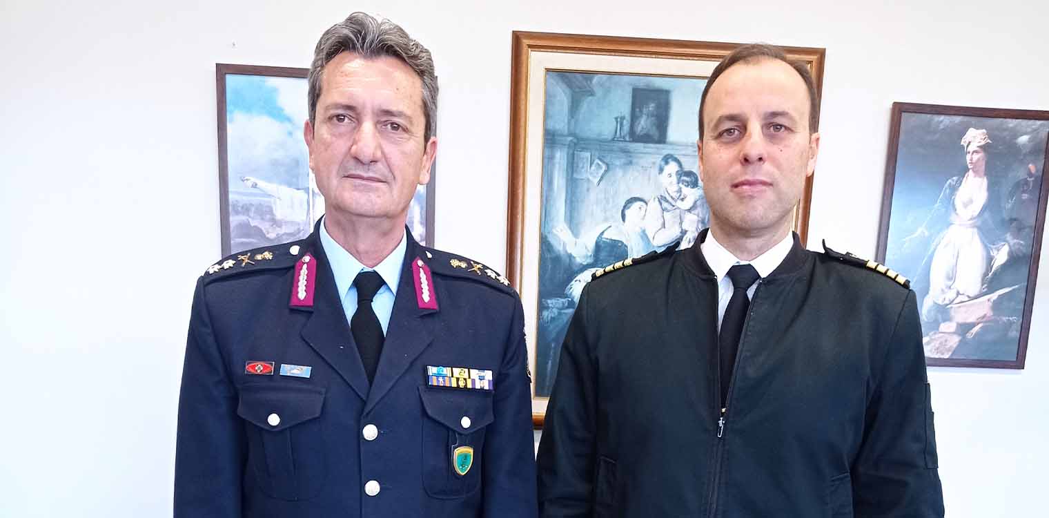 Εθιμοτυπική επίσκεψη του Κεντρικού Λιμενάρχη Πατρών στη Γενική Περιφερειακή Αστυνομική Διεύθυνση Δυτ. Ελλάδας