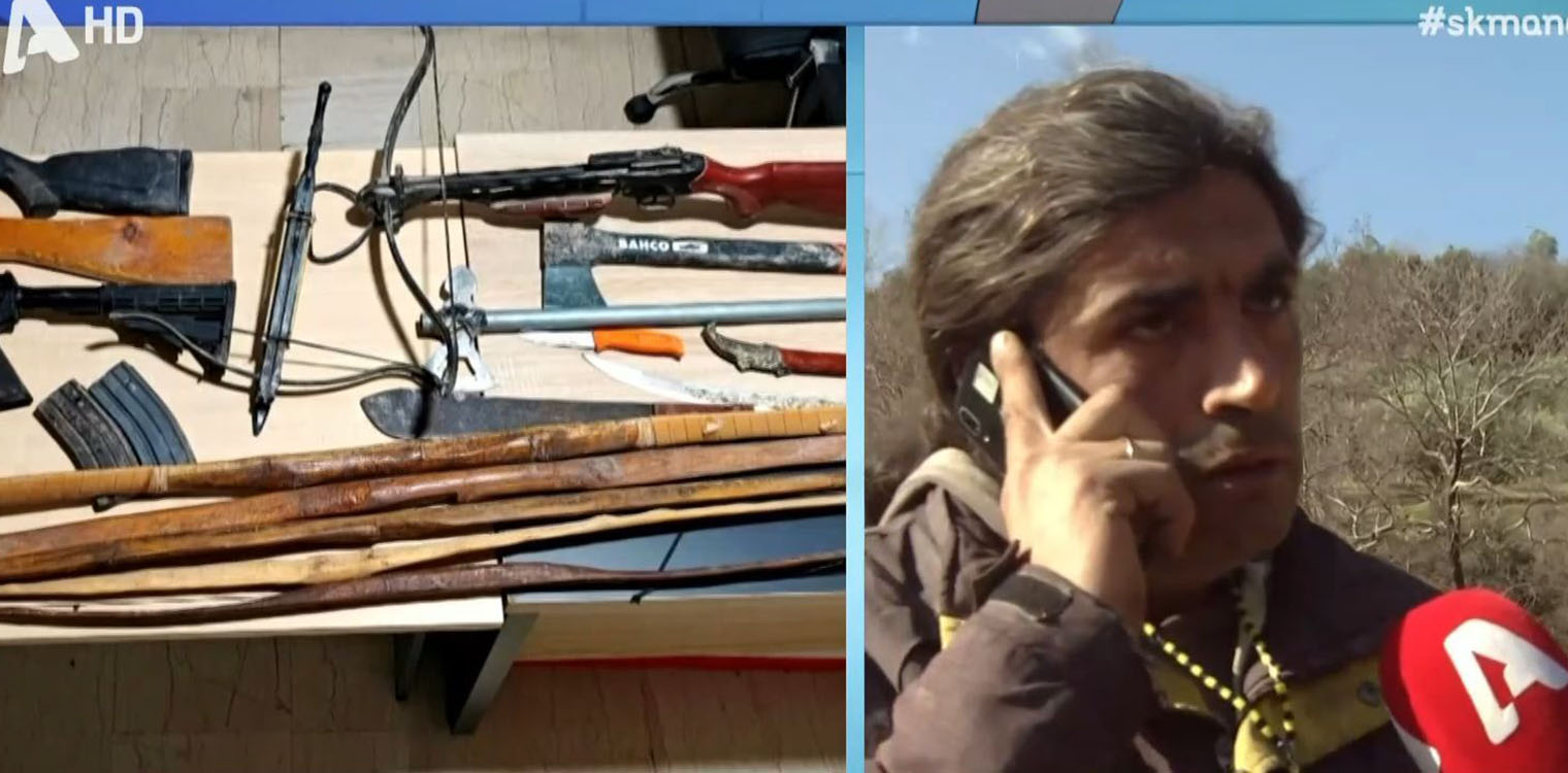 Κορινθία: Προσήχθη ο 47χρονος που ζει με την οικογένειά του στα λαγούμια