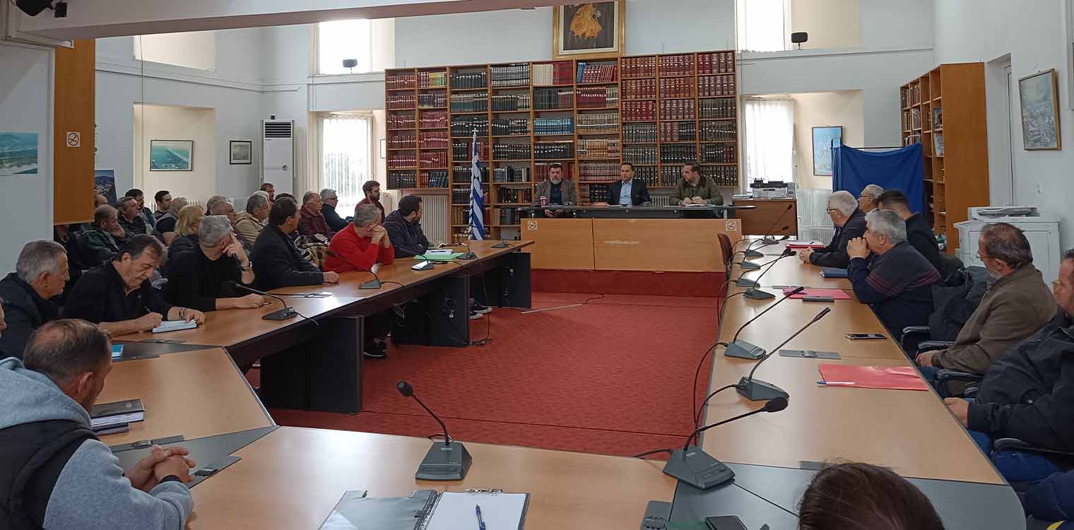 Ευρεία συνάντηση με τους Προέδρους των Τοπικών Κοινοτήτων είχε ο Δήμαρχος Ζαχάρως, Κ. Μητρόπουλος