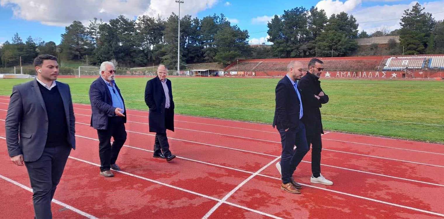 Στελέχη της Γ. Γ. Αθλητισμού επισκέφθηκαν το Δήμο Ήλιδας για τον προγραμματισμό έργων αναβάθμισης στις δομές του Αθλητικού Κέντρου