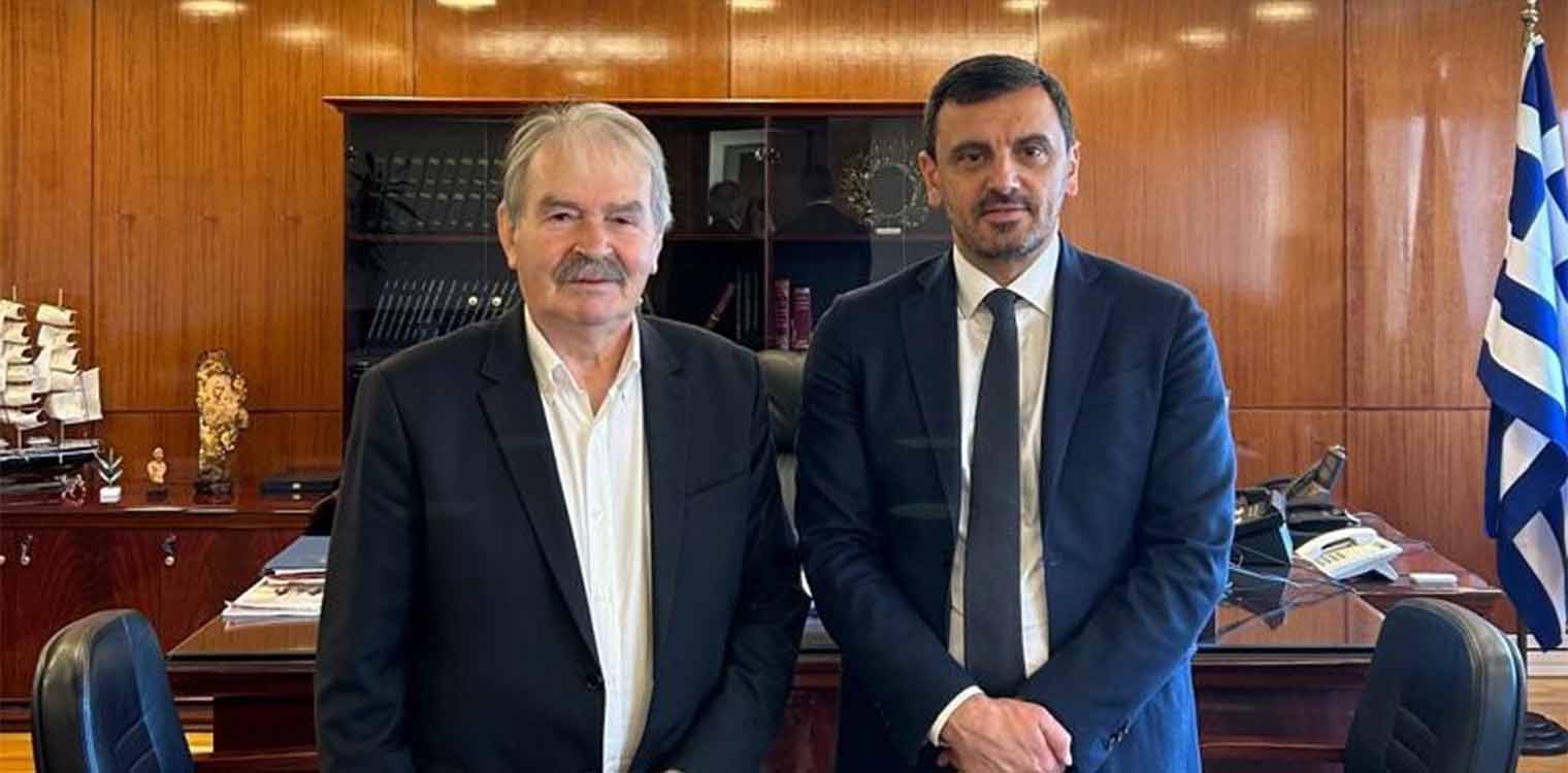 Συνάντηση είχαν στην Αθήνα ο Ηλείος υφυπουργός Προστασίας του Πολίτη και ο Δήμαρχος Ανδρίτσαινας-Κρεστένων