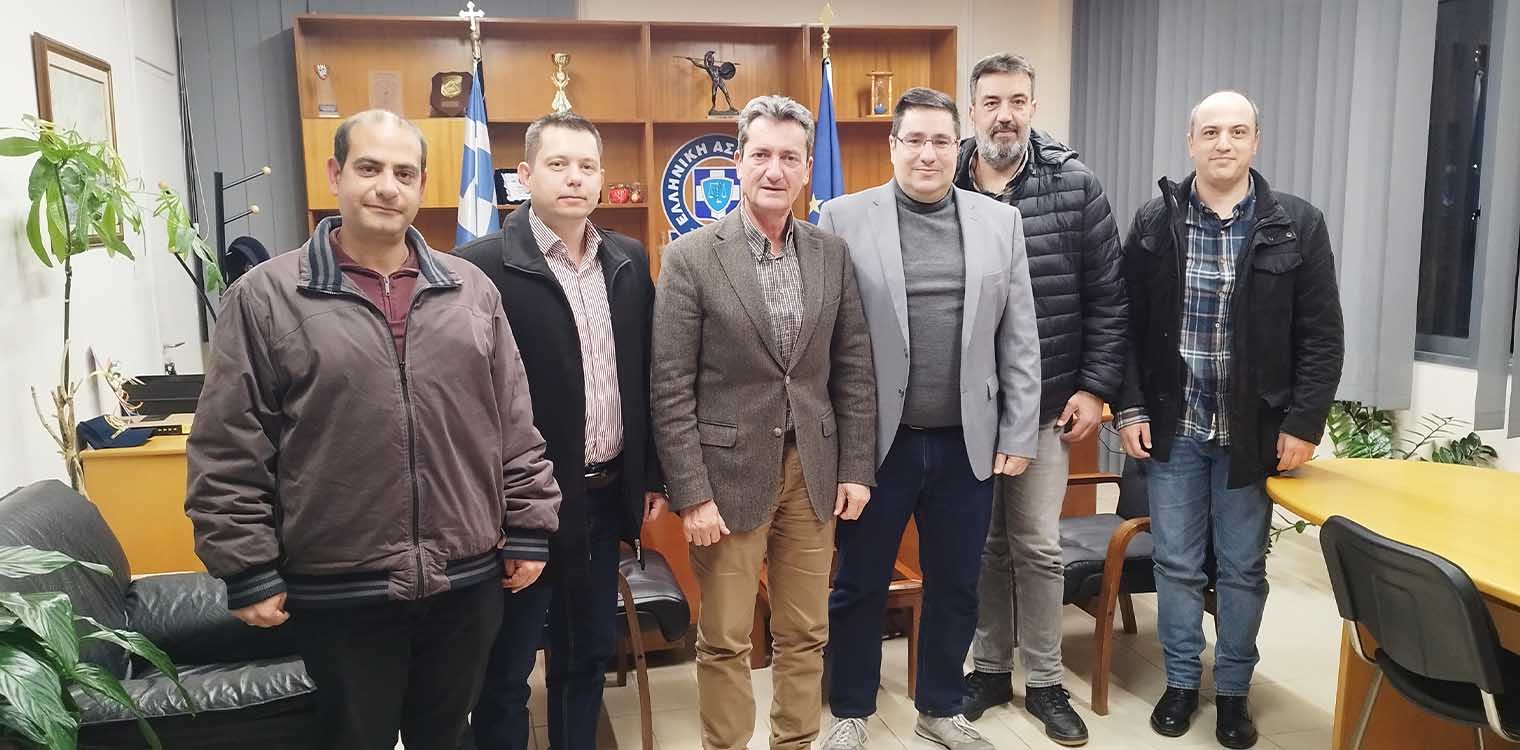 Συνάντηση της Ένωσης Αξιωματικών με τον κ. Γενικό Περιφερειακό Αστυνομικό Διευθυντή Δυτ. Ελλάδος