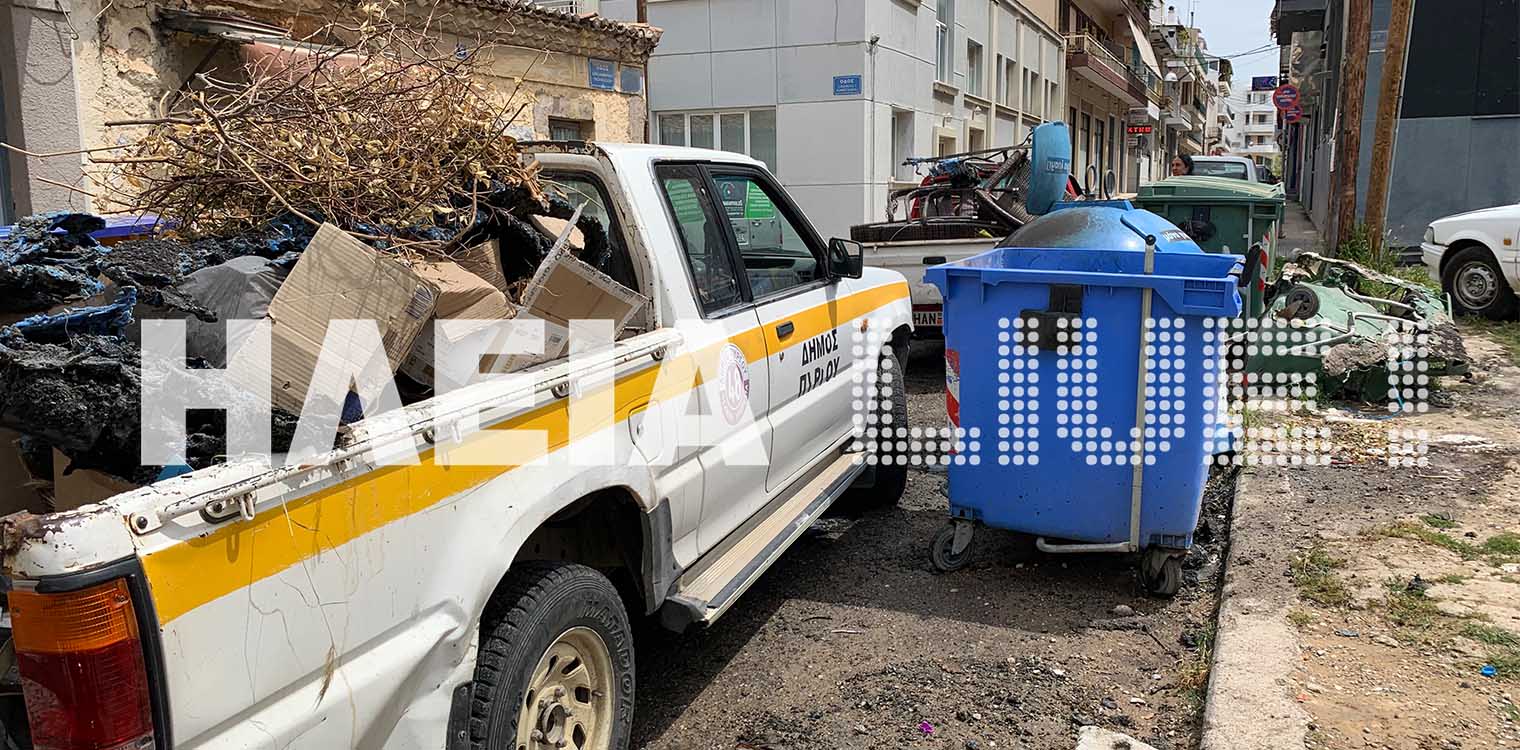 Πύργος: Έκκληση από την Υπ. Καθαριότητας για τη μη ρίψη εύφλεκτων υλικών στους κάδους