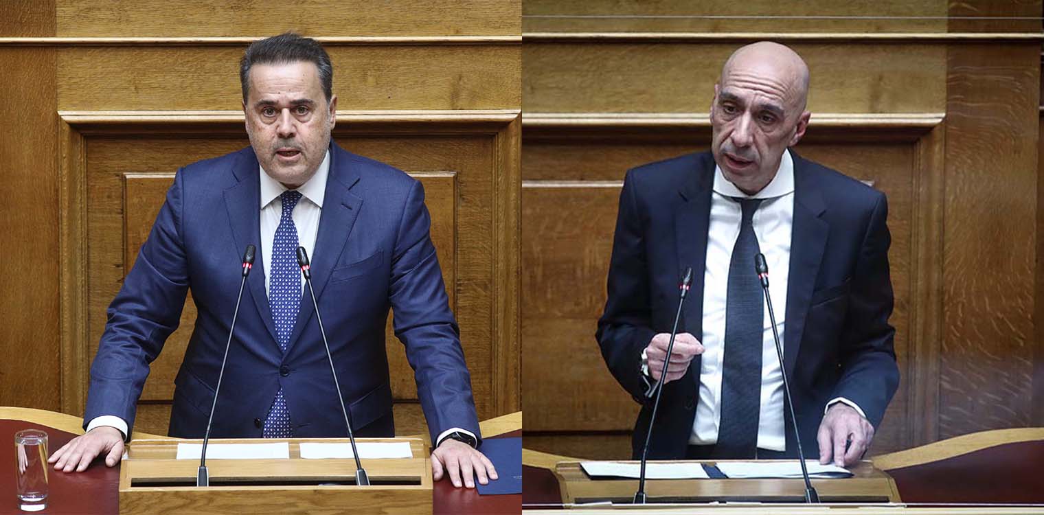 ΝΔ: Την παραίτησή τους υποβάλλουν Γιάννης Μπρατάκος και Σταύρος Παπασταύρου