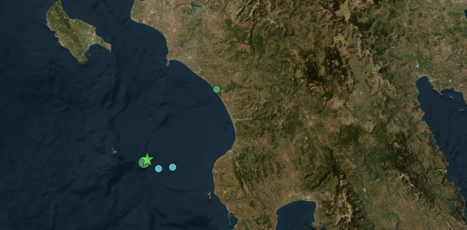 Ηλεία: Διπλός σεισμός με διαφορά λεπτού 4,3 &amp; 5,7R στον Κυπαρισσιακό - Δηλώσεις Λέκκα
