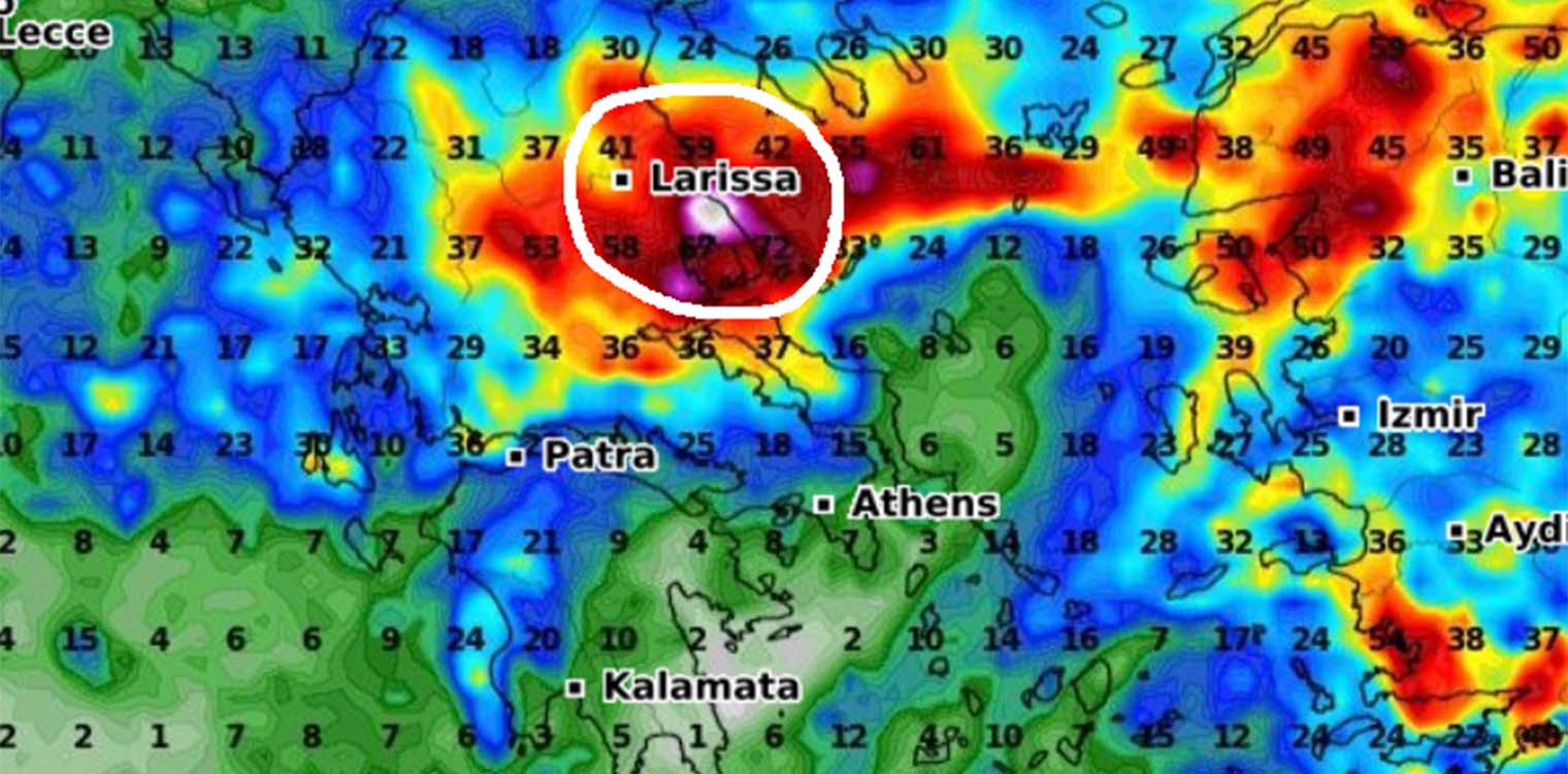 Καλλιάνος: Νέοι χάρτες για την εξέλιξη της κακοκαιρίας - «Έχω μια μικρή ανησυχία»