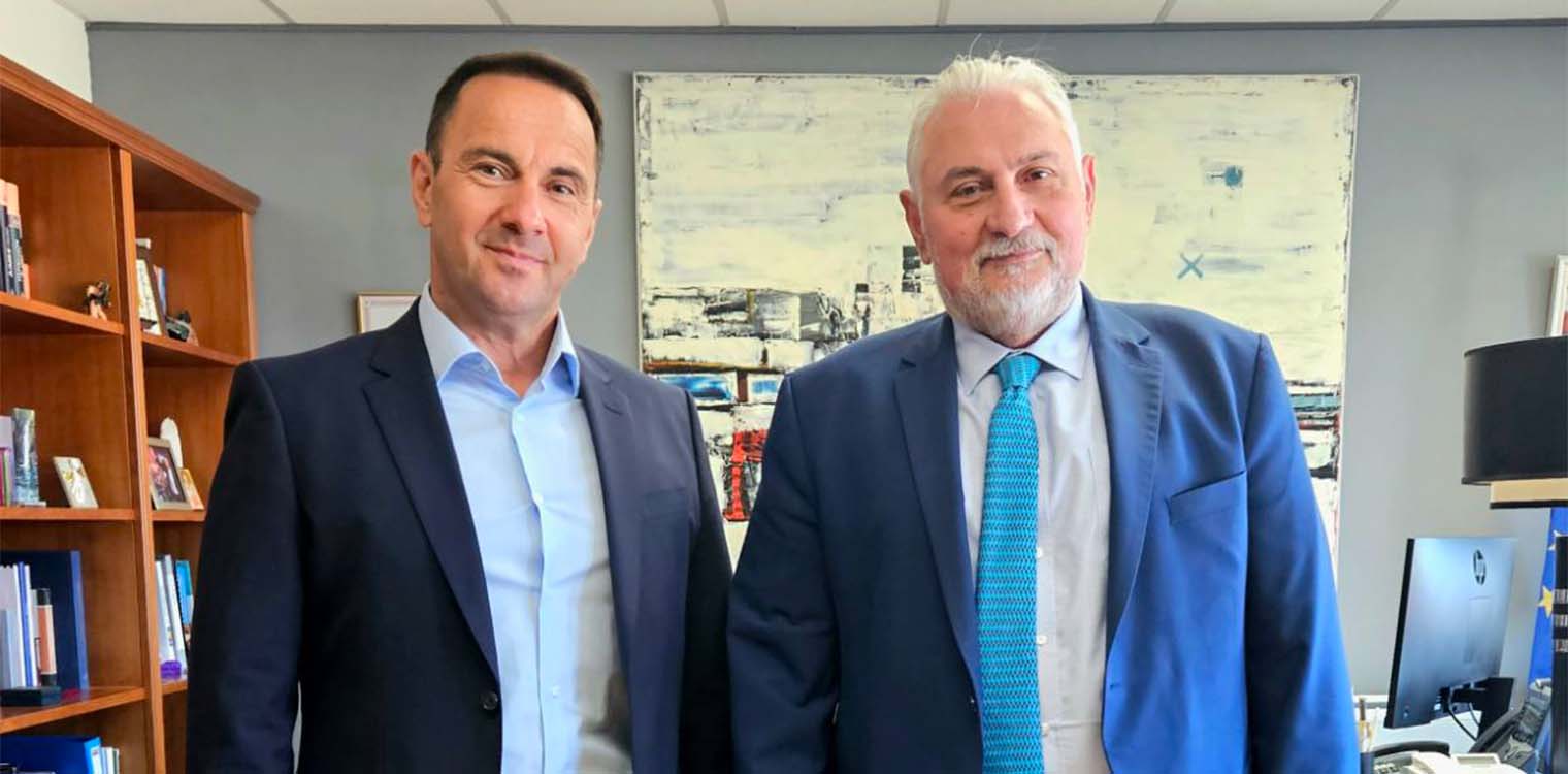 Εφ΄όλης της ύλης η συνάντηση του Δημάρχου Ζαχάρως με τον Γενικό Γραμματέα του Υπουργείου Δικαιοσύνης