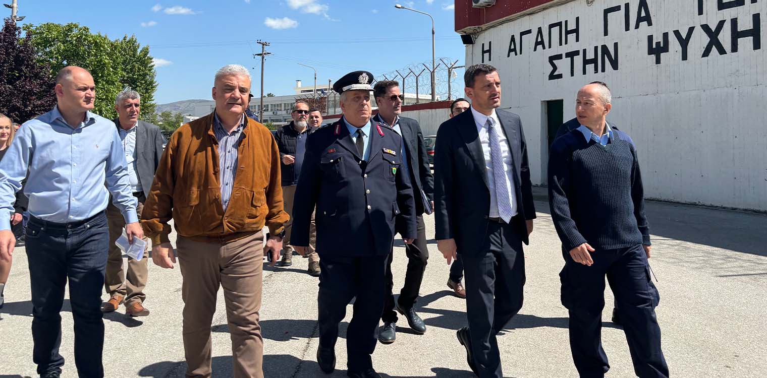 Διήμερη επίσκεψη του Υφυπουργού Προστασίας του Πολίτη, Α. Νικολακόπουλου, σε Θεσσαλονίκη και Χαλκιδική