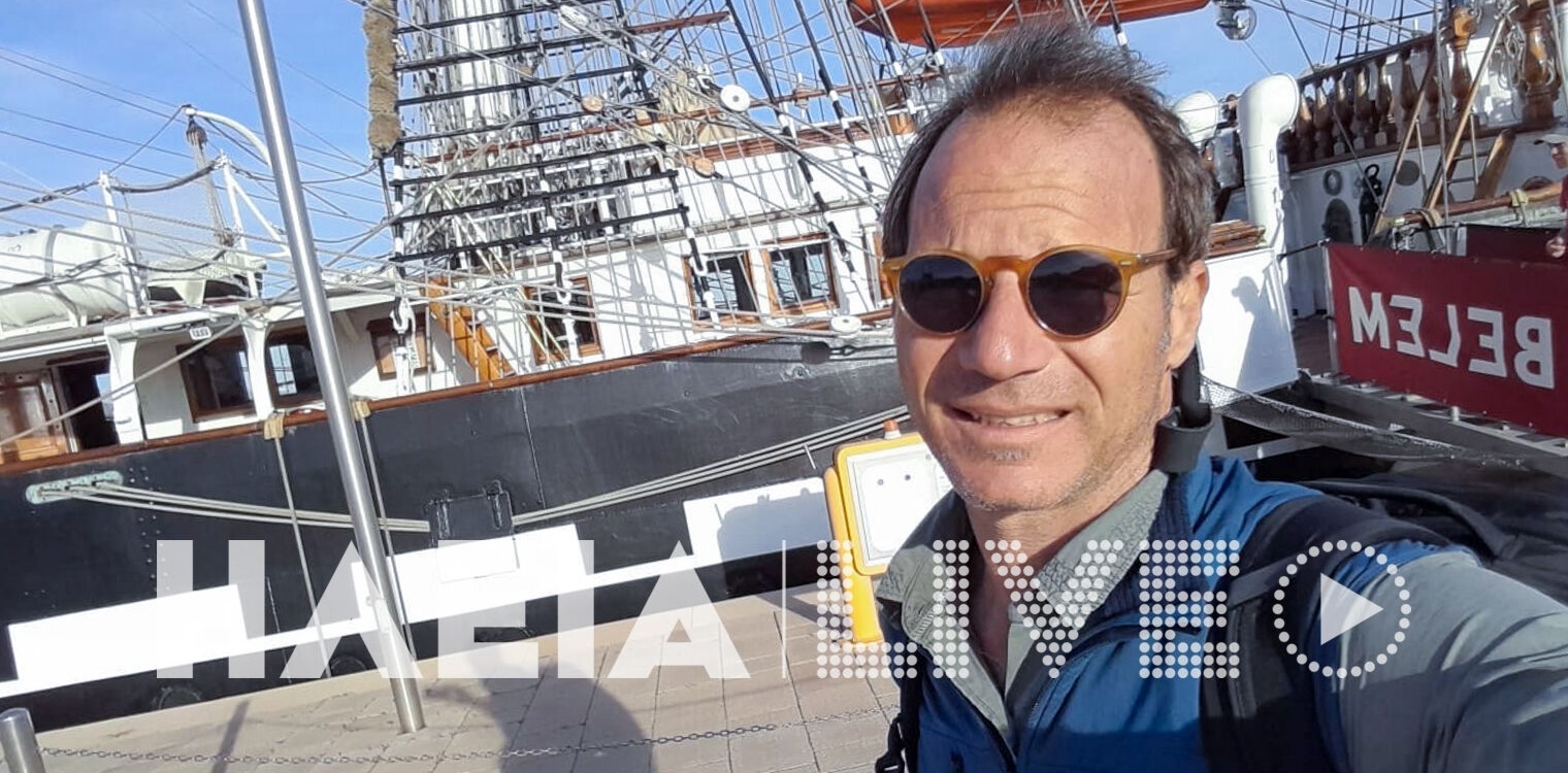 Ηλείος ο μοναδικός Έλληνας on board στο “Belem” - Ο Θάνος Τουρής μιλά στο ilialive.gr