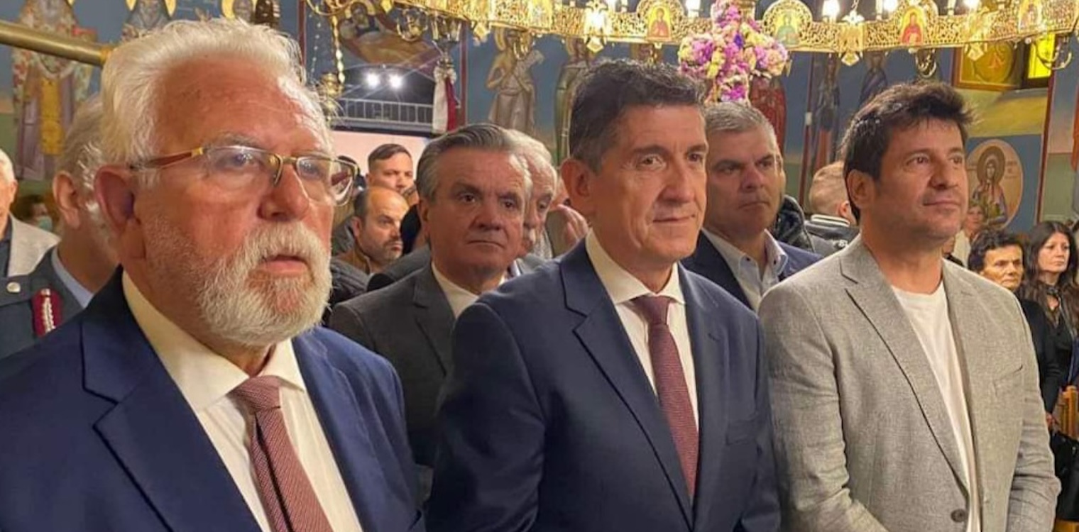 Στην Ιερά Μόνη του Αγίου Νικολάου Σπάτων, ανήμερα των λαμπρών εορτασμών στην ιστορική Μόνη βρέθηκε ο Δήμαρχος Ήλιδας