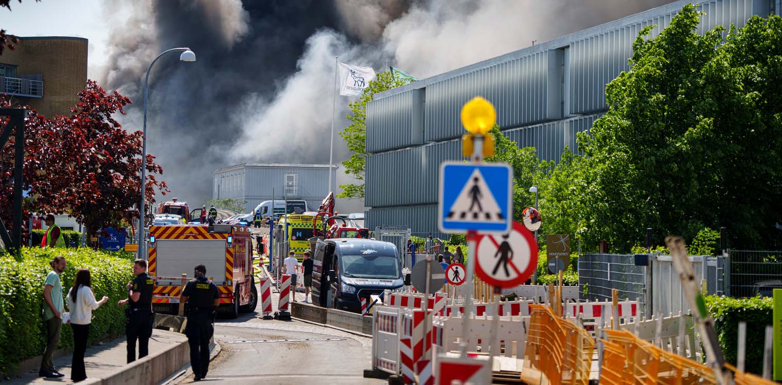 Δανία: Υπό έλεγχο η μεγάλη φωτιά στην Κοπεγχάγη - Είχε ξεσπάσει στα γραφεία της εταιρείας που βγάζει το Ozempic