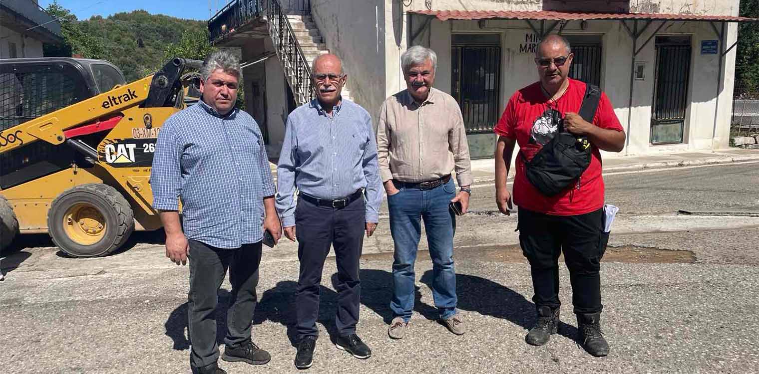 Από τον Δήμο Πύργου ασφαλτοστρώσεις σε δημοτικά διαμερίσματα και την πόλη του Πύργου