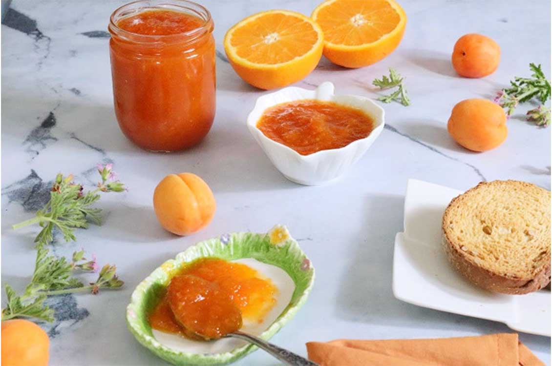 Μαρμελάδα βερίκοκο - καρότο 