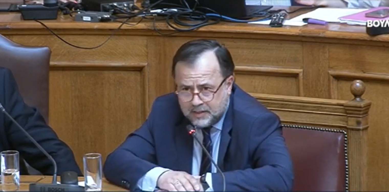 Ο Αντιπεριφερειάρχης Βιώσιμης Ανάπτυξης στην Ειδική Μόνιμη Επιτροπή Περιβάλλοντος της Βουλής, για τις περιοχές Natura 2000