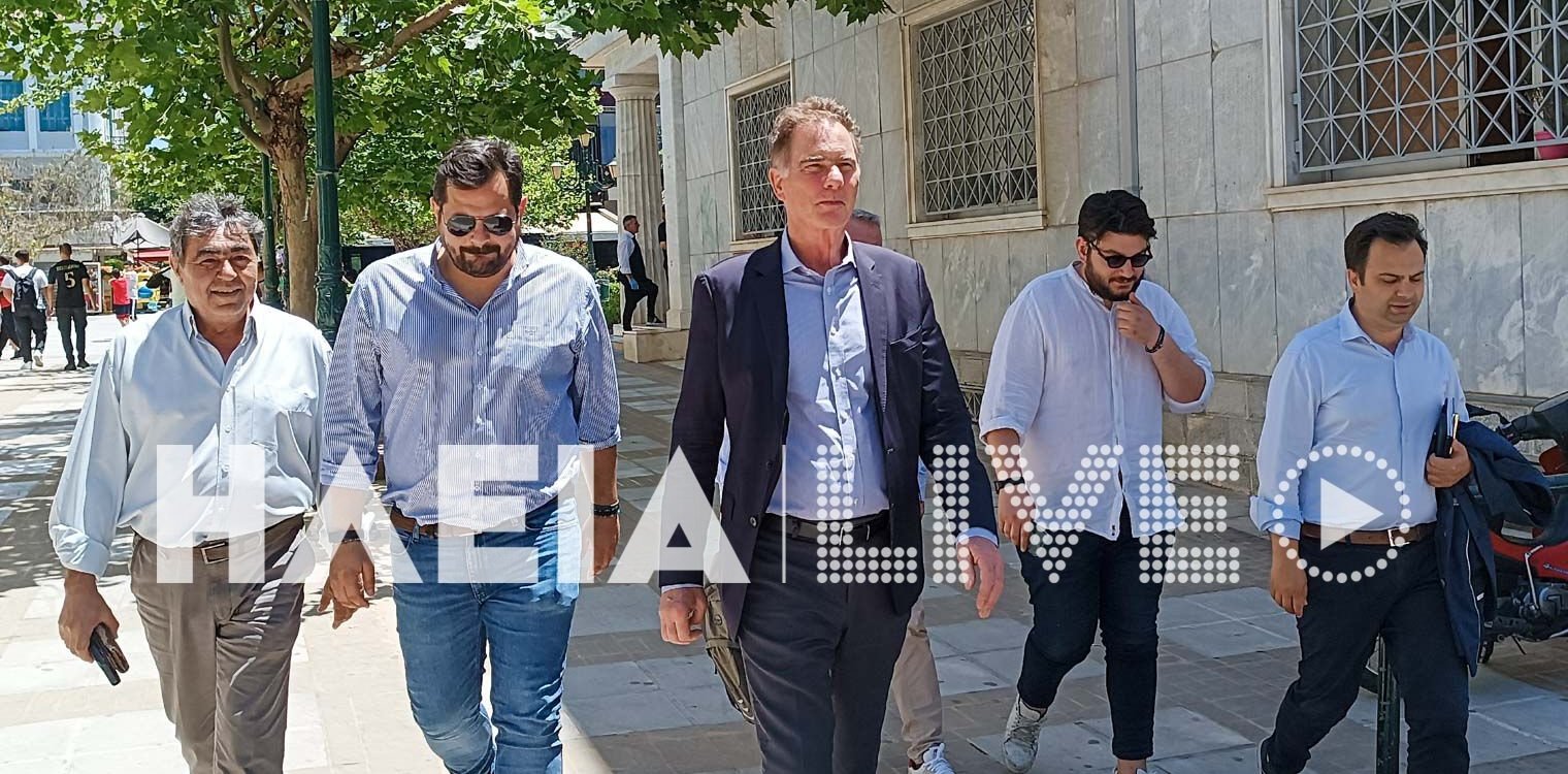 Στην Ηλεία ο υποψήφιος ευρωβουλευτής Νίκος Παπανδρέου - «Η Ευρώπη παραμένει φάρος της Δημοκρατίας»