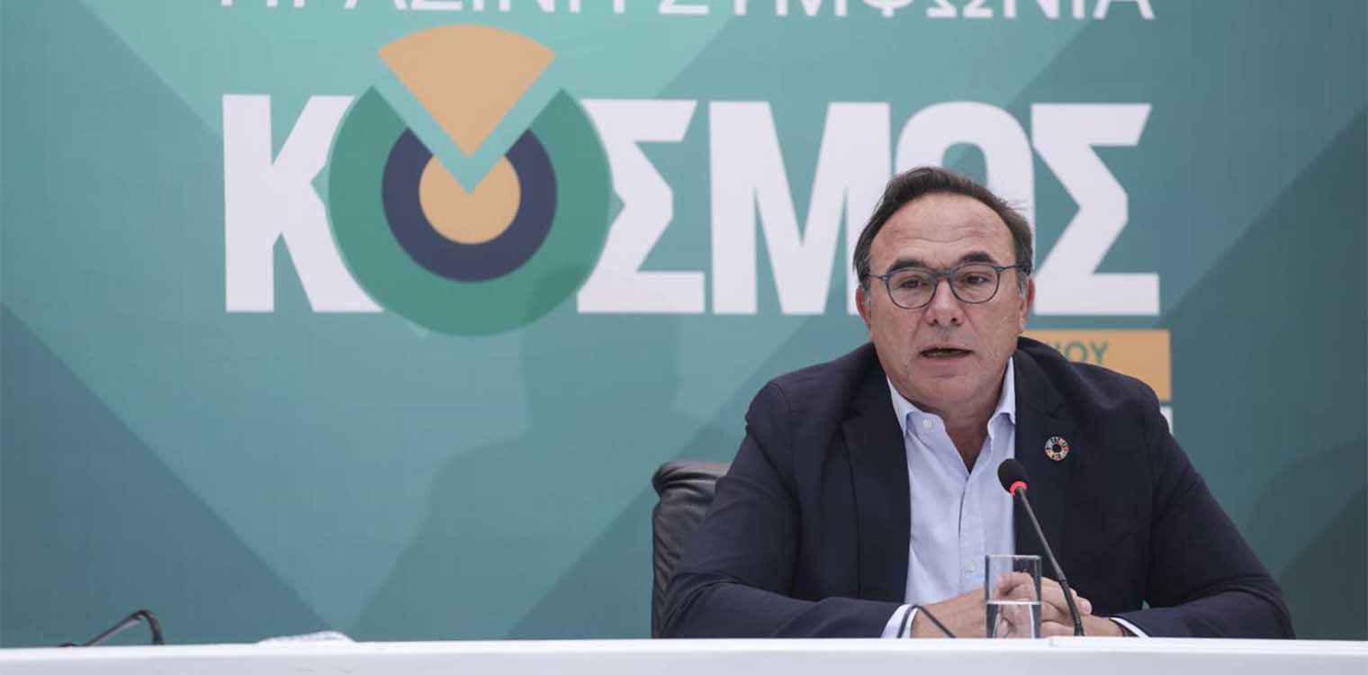 Κόκκαλης: Η κλιματική κρίση απαιτεί έργα και όχι λόγια υποκριτικά