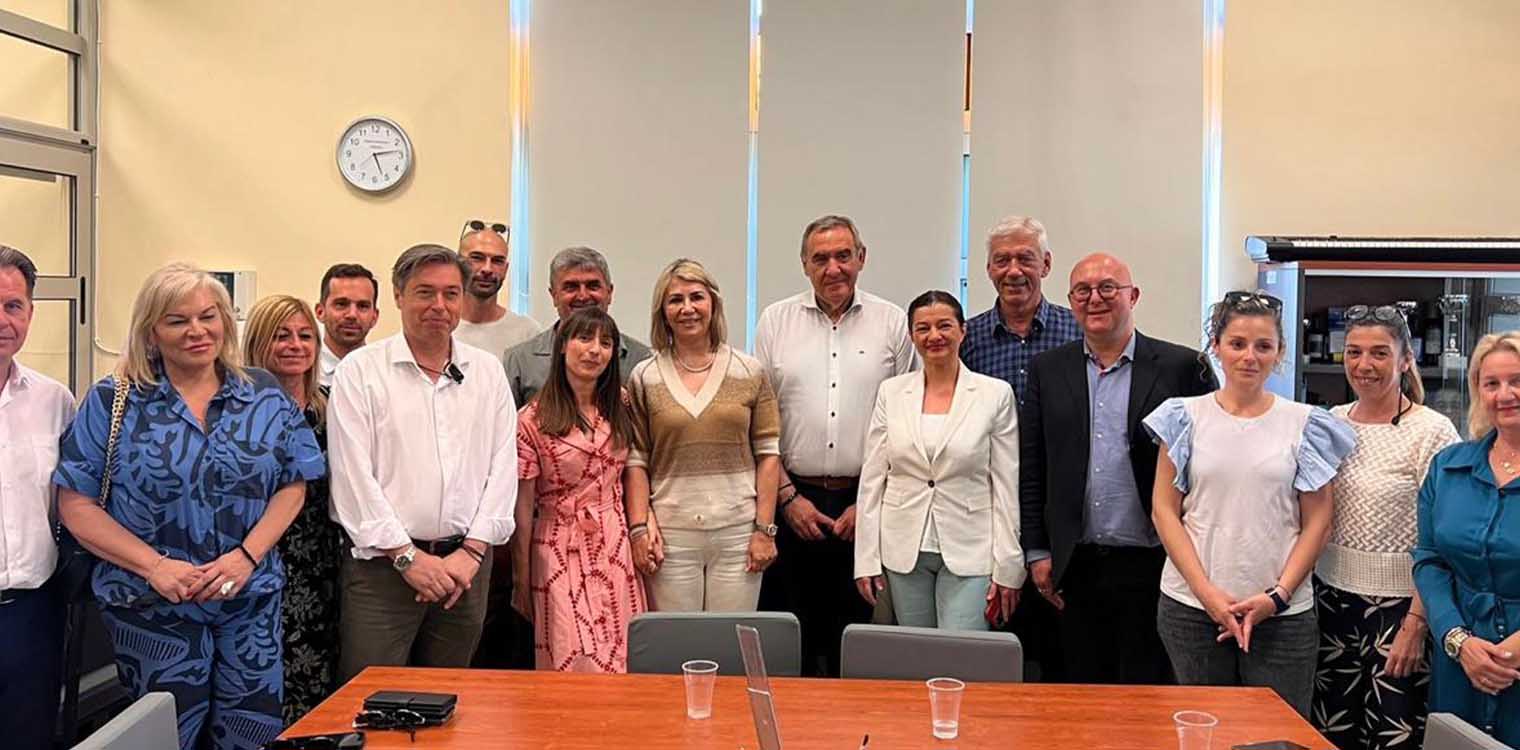 Αυγερινοπούλου: Στην Ζάκυνθο με την Υφυπουργό Παιδείας, Ζέττα Μακρή