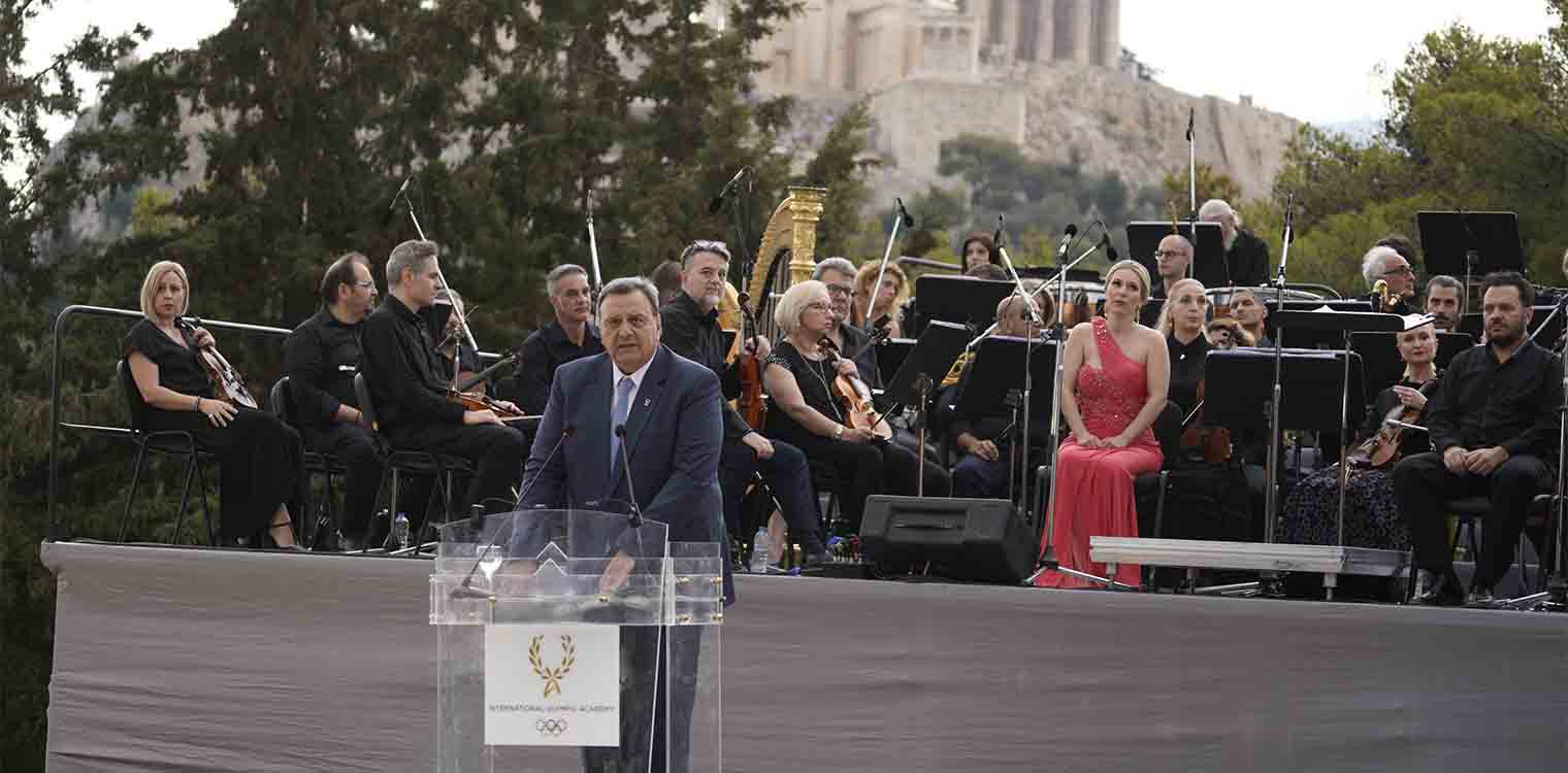 Στο ΚΠΙΣΝ παρουσίας της Προέδρου της Δημοκρατίας η Τελετή Έναρξης της 64ης Διεθνούς Συνόδου για Νέους Ολυμπιακούς Πρεσβευτές