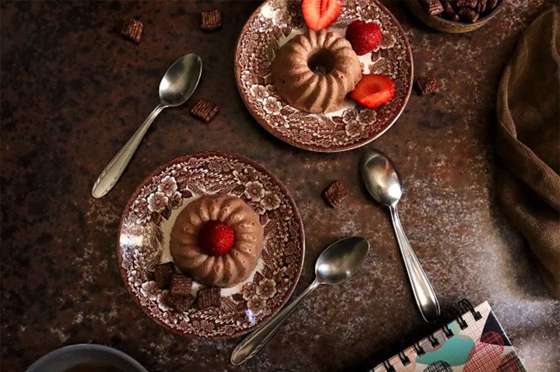 Παγωτό σοκολάτα με δημητριακά (χωρίς παγωτομηχανή)