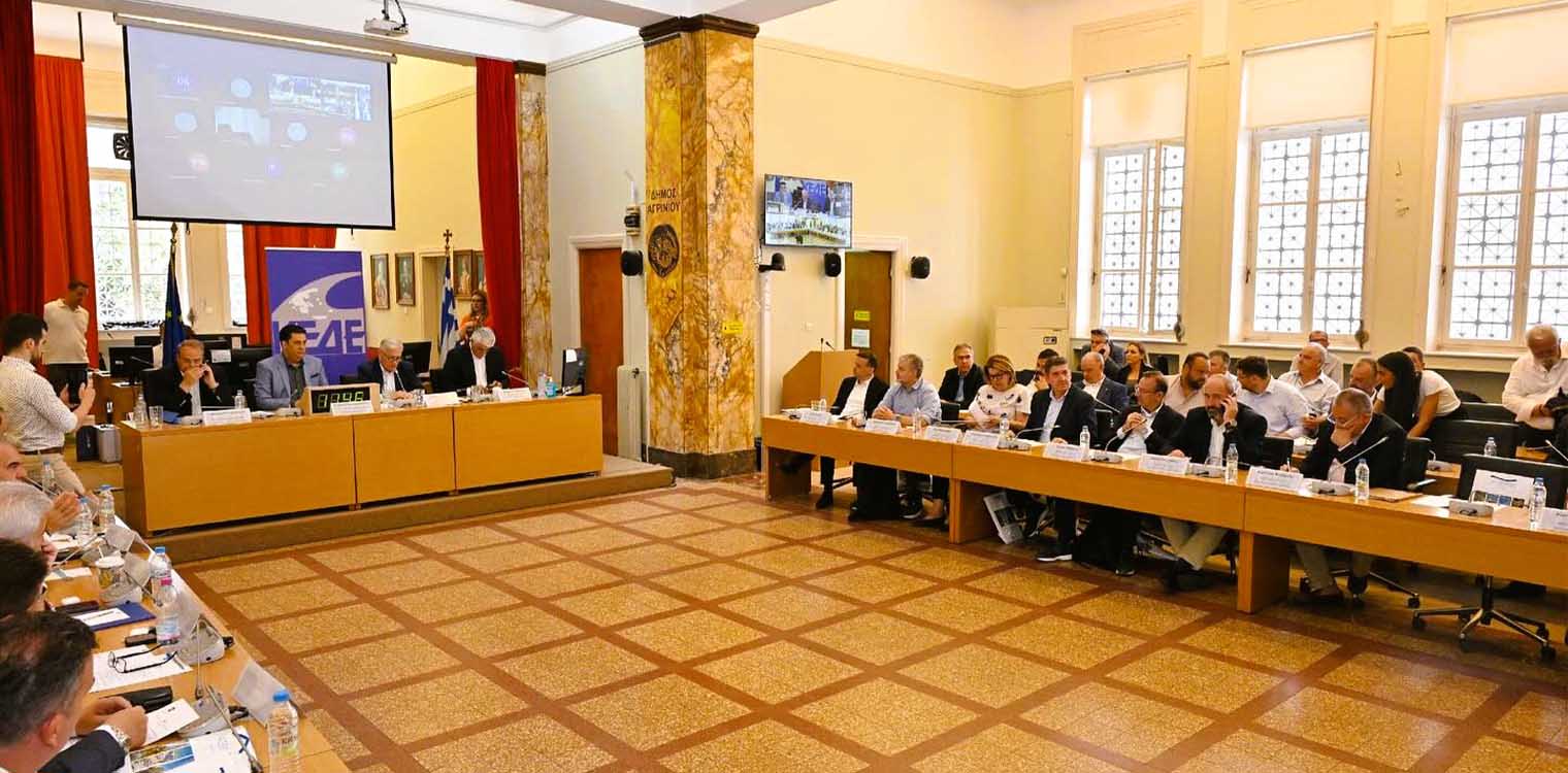 Στην κοινή συνεδρίαση της ΠΕΔ Δυτικής Ελλάδας με τη διοίκηση της ΚΕΔΕ στο Αγρίνιο, συμμετείχε ο Δήμαρχος Ήλιδας