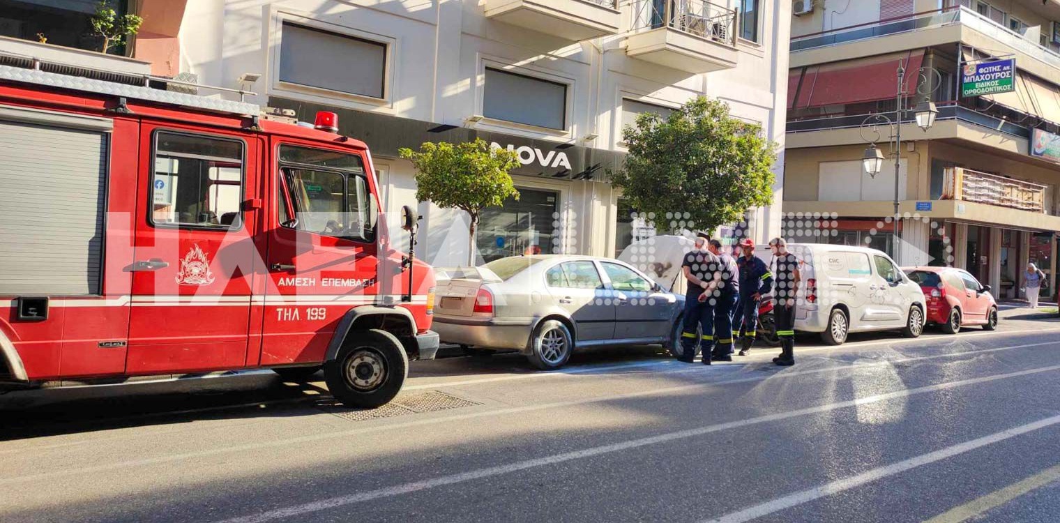 Πύργος: Πρωινή αναστάτωση από φωτιά σε αυτοκίνητο