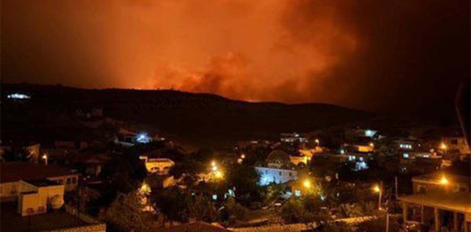 Φονικές πυρκαγιές στη νοτιοανατολική Τουρκία - Πέντε νεκροί και δεκάδες τραυματίες