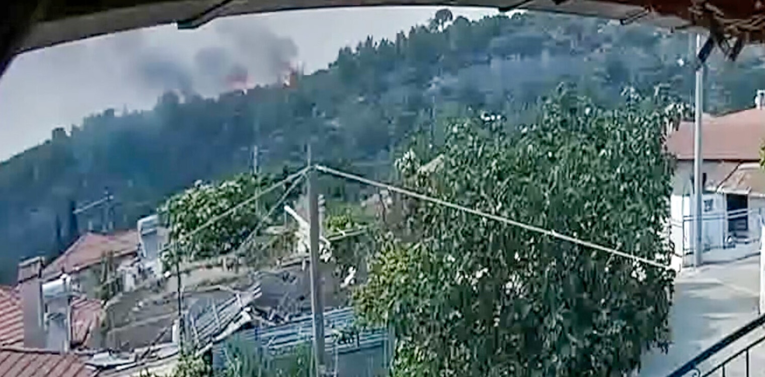 Δείτε video: Η στιγμή που ξεκινά η φωτιά στο Αλποχώρι - Οι τρεις εστίες δείχνουν εμπρησμό