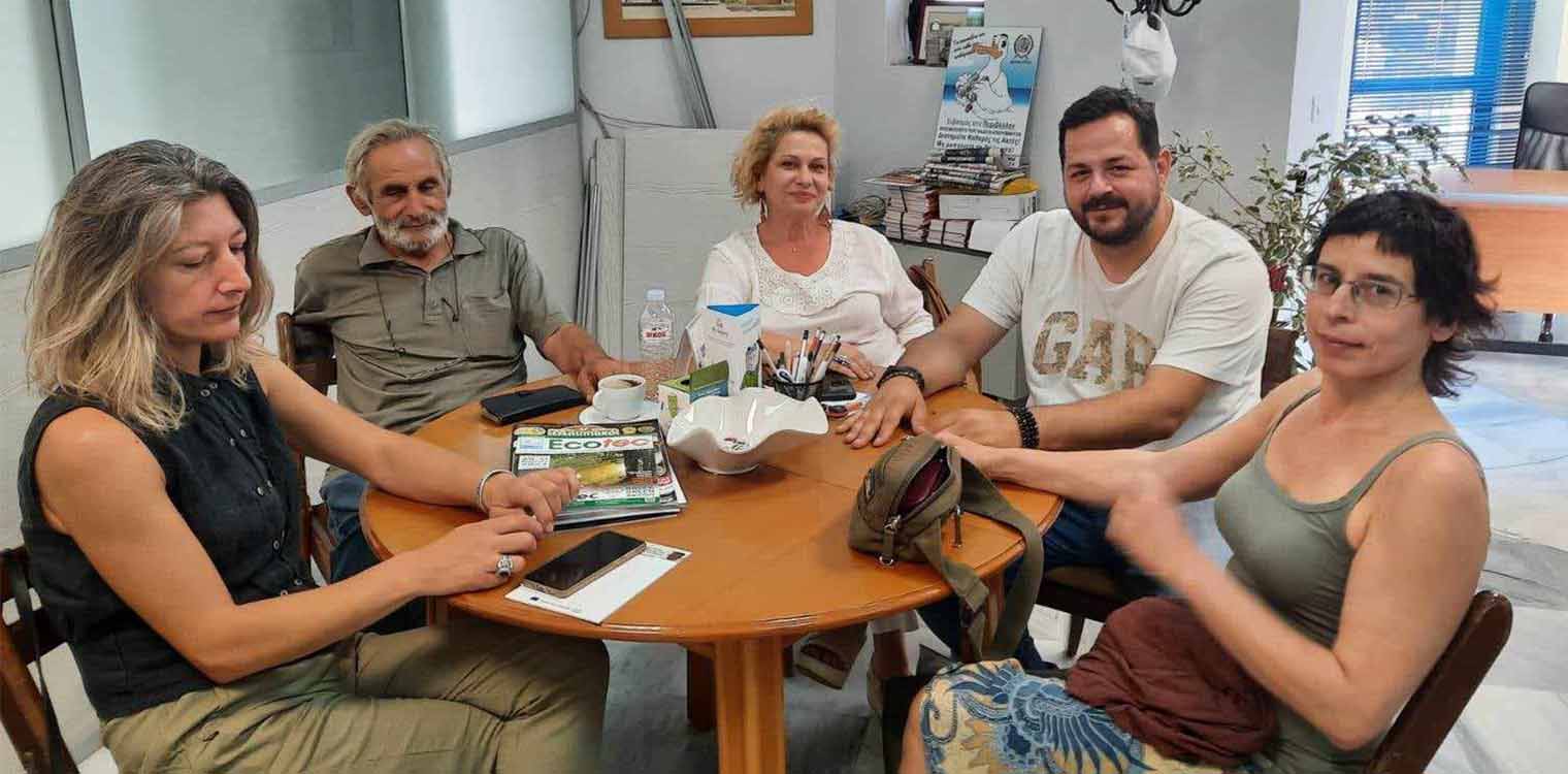 Περιβαλλοντική Δράση Ηλείας: Αρχή γόνιμης συνεργασίας η πρώτη συνάντηση με τον Αντιδήμαρχο καθαριότητας και πρασίνου του δήμου Πύργου