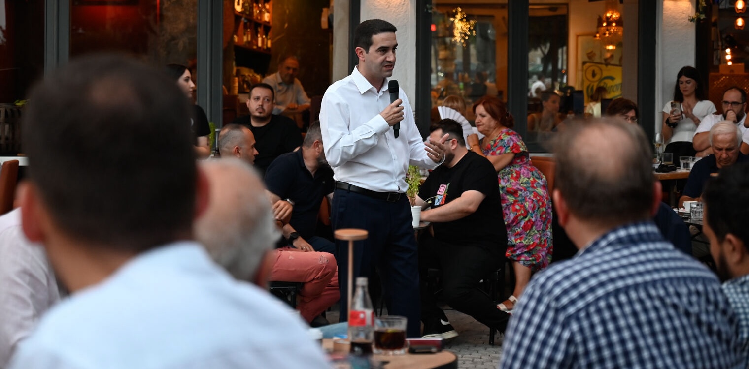 Η Θεσσαλονίκη αγκάλιασε την υποψηφιότητα και την πρόταση ρήξης και ελπίδας του Μιχάλη Κατρίνη