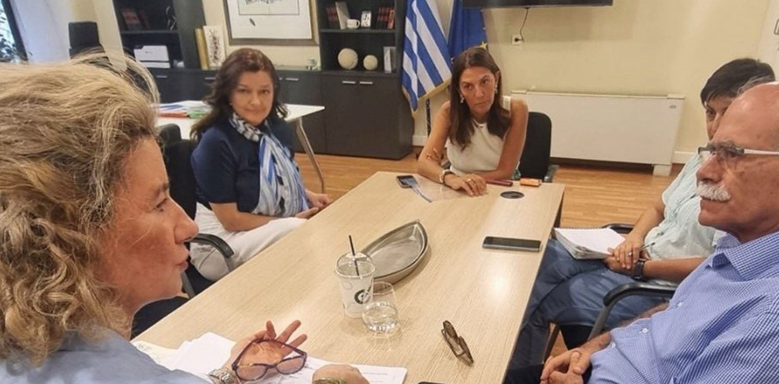 Αυγερινοπούλου: Συνάντηση με Κόλλια–Καννή για την παράκτια ζώνη του Δ. Πύργου-Συγκροτείται Επιτροπή Αιγιαλού Ν. Ηλείας